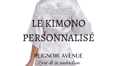 Le kimono personnalisé