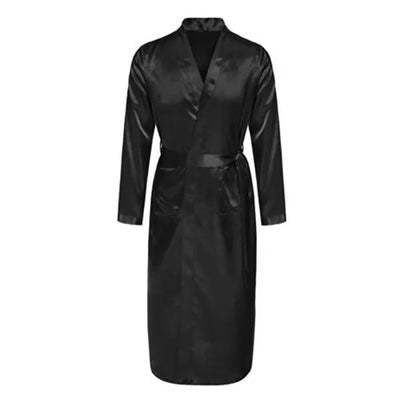 Robe de Chambre Homme Longue Noire