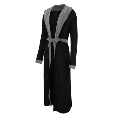 Robe de Chambre Homme Noire et Grise