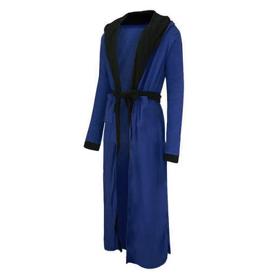 Robe de Chambre Homme Bleue et Noire