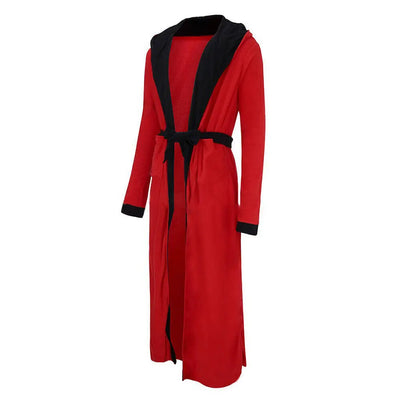 Robe de Chambre Homme Rouge et Noire