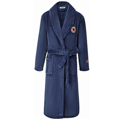 Robe De Chambre Homme Polaire Bleu Royal