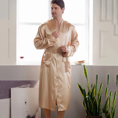 Robe de Chambre Homme Doré