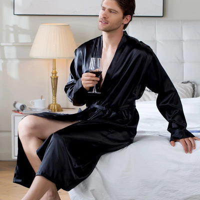 Robe de Chambre Homme Noire