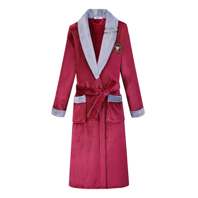 Robe De Chambre Homme Polaire Bordeaux