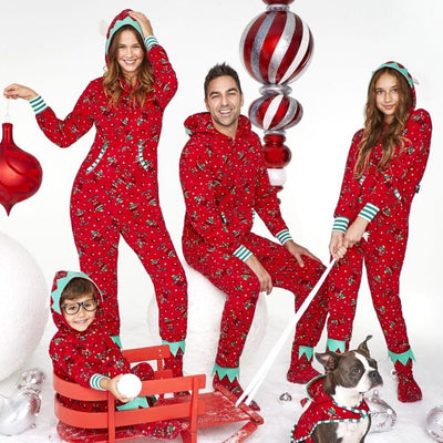 Combinaison Pyjama Famille Elfe