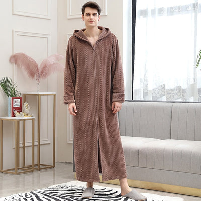 Robe de Chambre Homme Marron