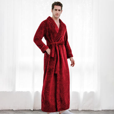 Peignoir De Bain Homme Rouge