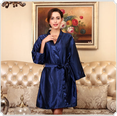 Kimono Femme Bleu Marine