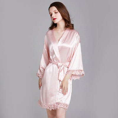 Kimono Rose Satin