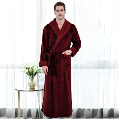 Peignoir Homme Bordeaux