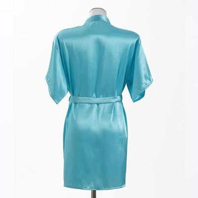 Kimono Satin Robe Court-Peignoir Avenue