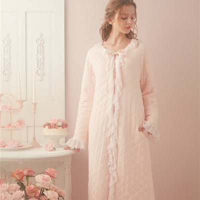 Robe De Chambre Haut De Gamme Femme-Peignoir Avenue